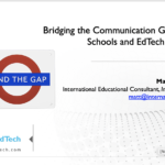 Bridging the Communication Gap Between Schools and EdTech Companies - 21CLHK 2019
